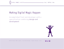 Tablet Screenshot of nlawsondesign.com